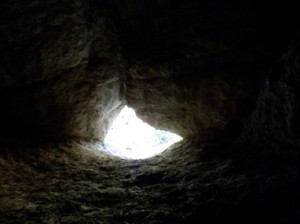 Inside the MM cave. I could have stayed there forever