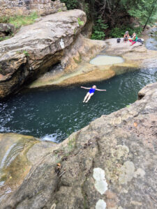 Anointing at the Lovers Pool